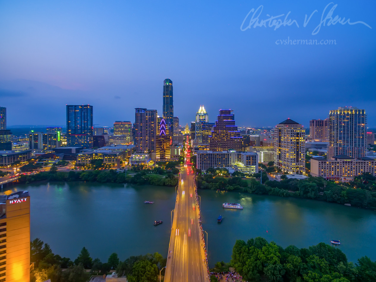Congress Avenue, Austin, Texas. Photo courtesy CVSherman.