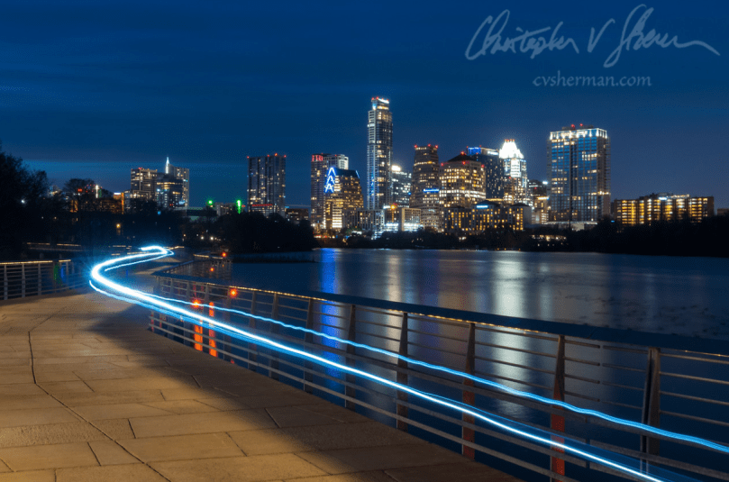 Hike & Bike Trail of East Austin, Colorado River, Courtesy CVSherman