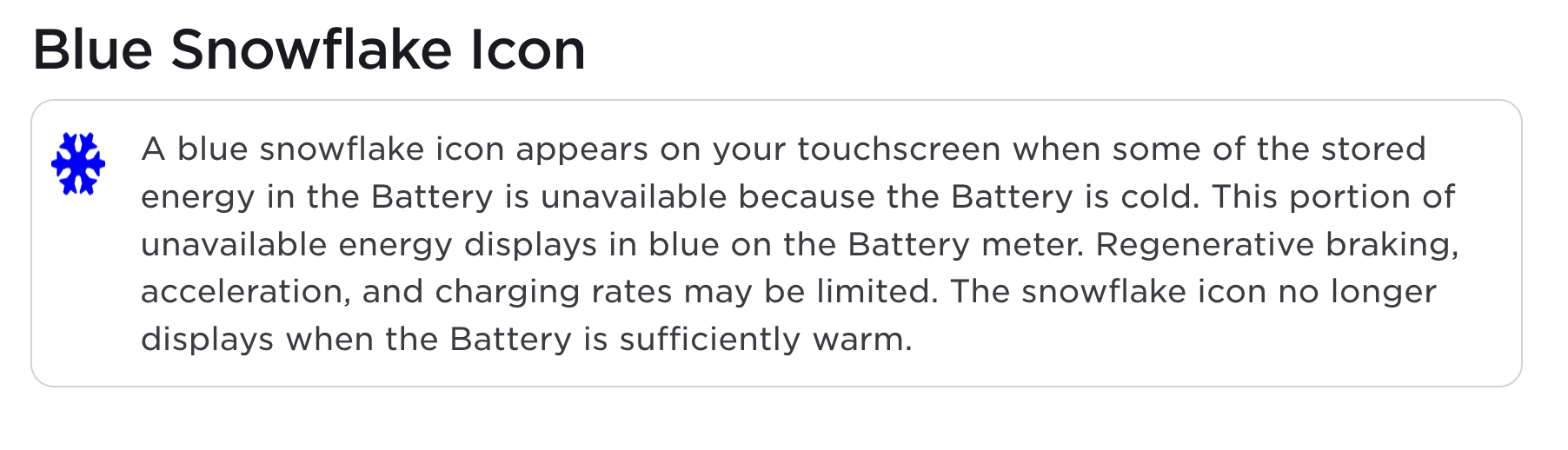 Cold weather best practices. Model 3 Owners’ Guide Courtesy Tesla.
