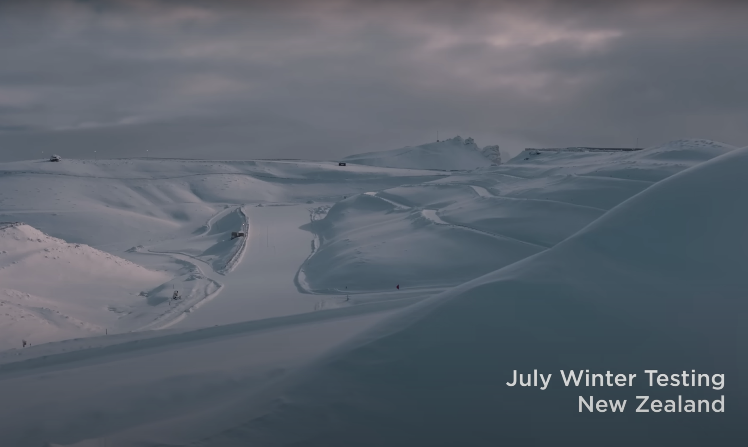 July Winter Testing | New Zealand Photo Courtesy Tesla, Inc.