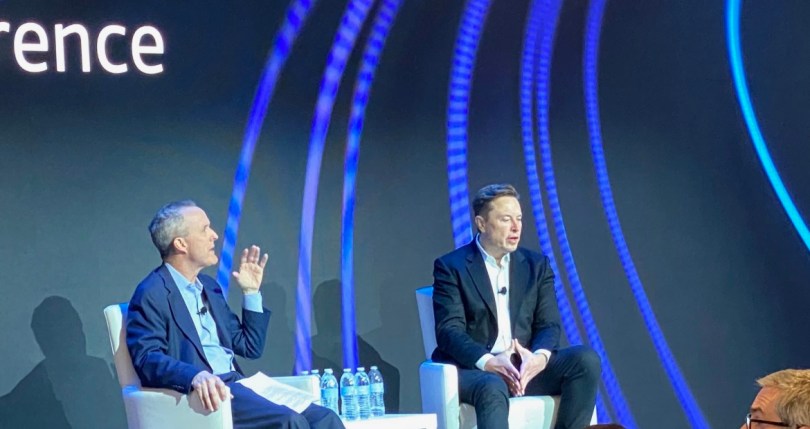 Elon Musk at Morgan Stanley TMT Conference 2023.