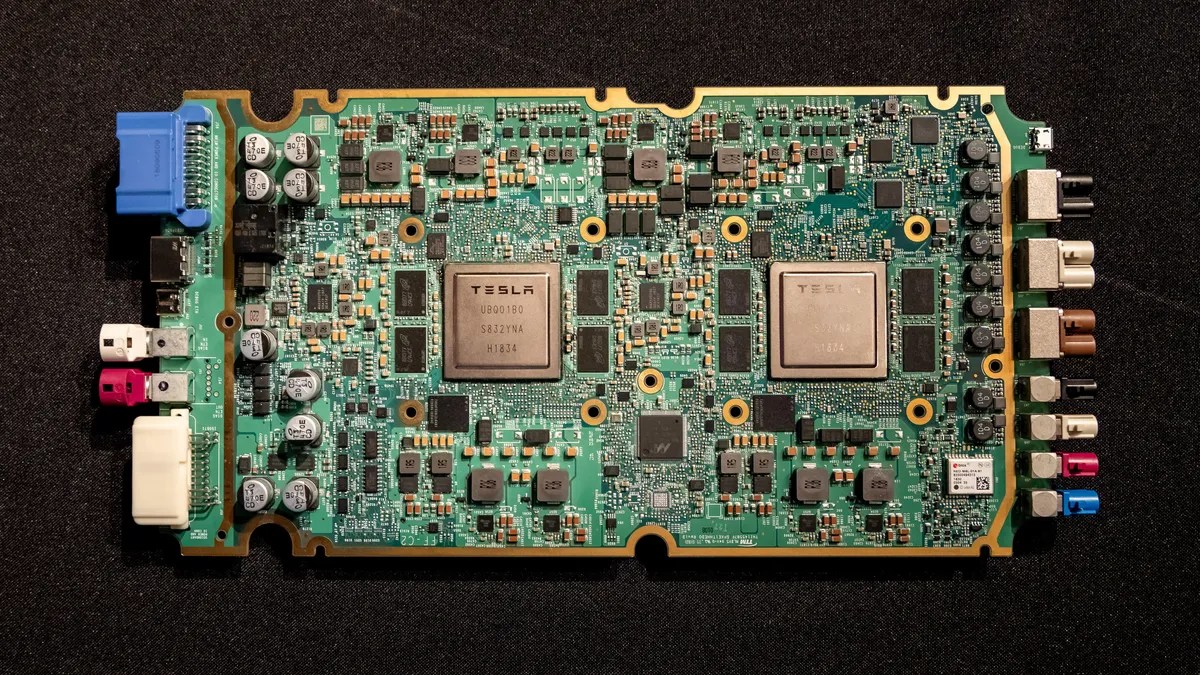 Tesla Full Self Driving Silicon Chip