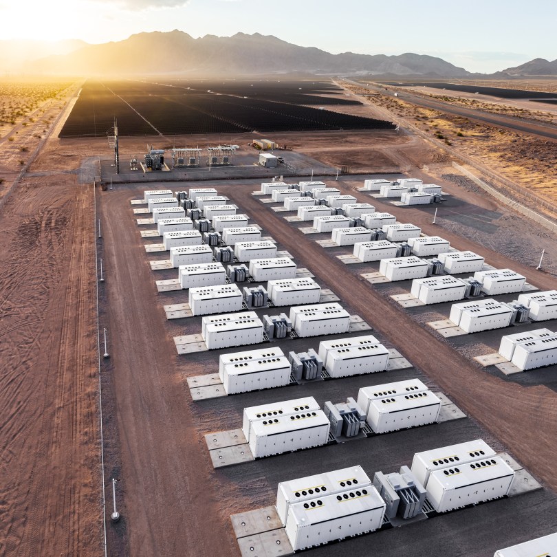 Tesla Megapacks. Image Courtesy Tesla.