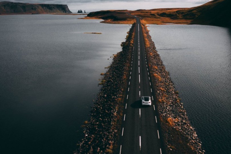 Tesla Model Y in Iceland. Image Courtesy Arash Malek/Scentwedge