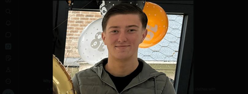 Henry Nowak portrait — 18-year-old stabbed to death in Southampton knife crime while walking home. Two-tier policing outrage, Elon Musk X post, George Floyd double standard comparison.