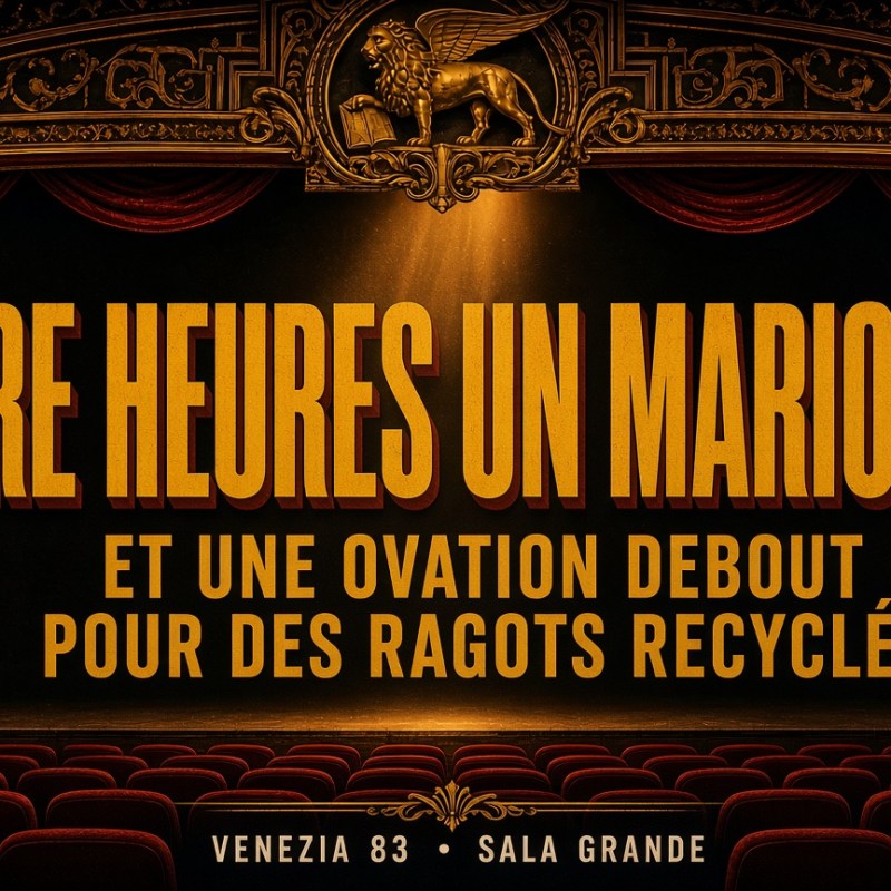 Quatre heures, une marionnette, et une ovation pour du ragot&nbsp;recyclé